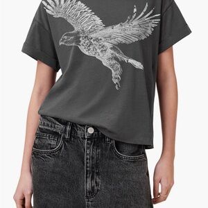 All Saints Flite Briar Graphic Tee Size L
